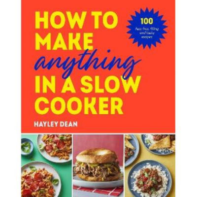 Hayley Dean slow cooker cookbook, imported from the UK