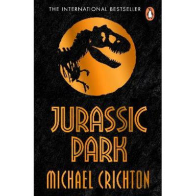 Michael Crichton Jurassic Park paperback book, UK version