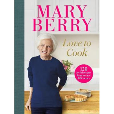 Mary Berry Love to Cook hardback cookbook - British product