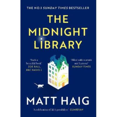 Matt Haig The Midnight Library paperback book, imported from the UK