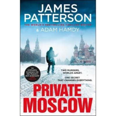 James Patterson Private Moscow paperback thriller, imported from the UK