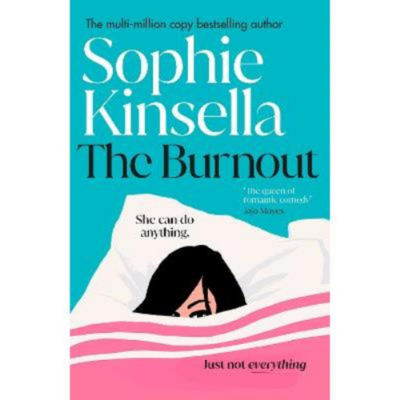 Sophie Kinsella Burnout hardback novel, imported from the UK