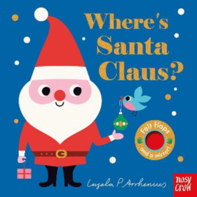 Ingela P Arrhenius Where's Santa Claus felt flap book - British product