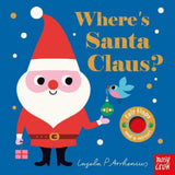 Ingela P Arrhenius Where's Santa Claus felt flap book - British product