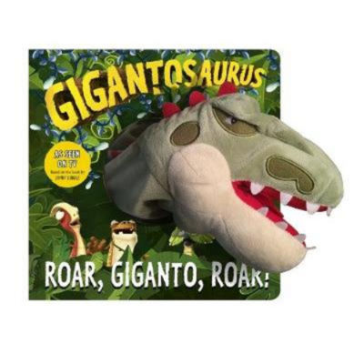 Cyber Group Studios Gigantosaurus puppet book, UK version