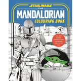 Walt Disney The Mandalorian colouring book with Grogu, imported from the UK