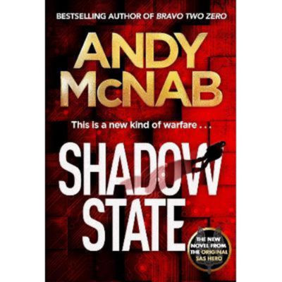 Andy McNab Shadow State hardback thriller novel (British brand)