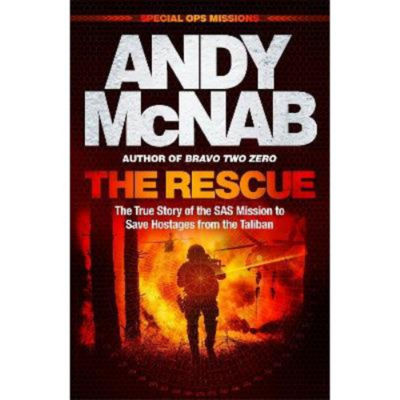 Andy McNab Rescue hardback book - British product