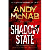 Andy McNab Shadow State paperback thriller, imported from the UK