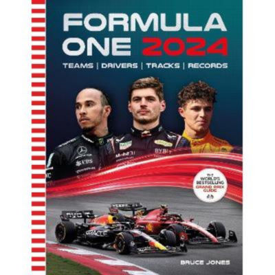 Formula One 2024 guidebook paperback, imported from the UK