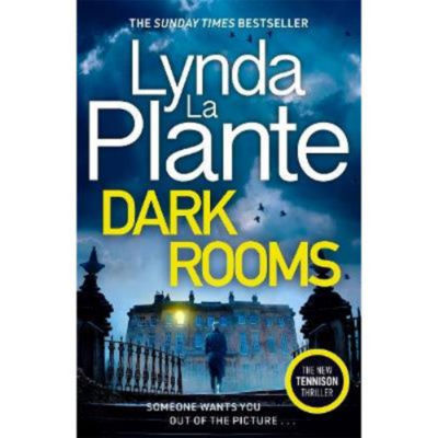 Lynda La Plante Dark Rooms paperback cover, imported from the UK