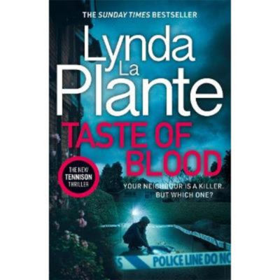 Lynda La Plante Taste of Blood paperback book, imported from the UK