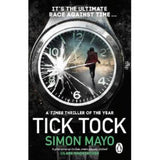 Simon Mayo Tick Tock paperback thriller novel, imported from the UK
