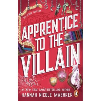 Hannah Nicole Maehrer book Apprentice to the Villain paperback - British product