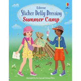 Usborne Sticker Dolly Dressing Summer Camp activity book - British product