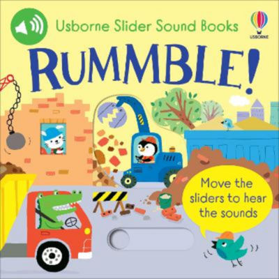 Usborne Rummble interactive sound book - British product