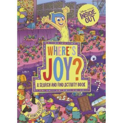 Disney Where's Joy? search-and-find book paperback - British product