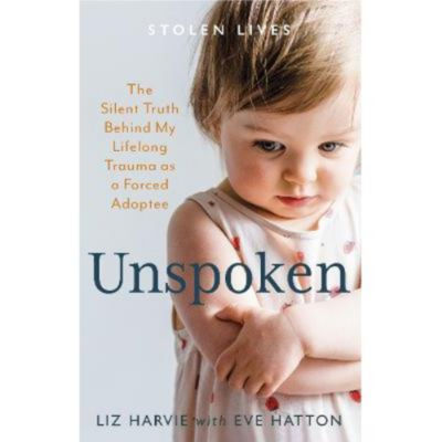 Unspoken paperback book by Liz Harvie - British product