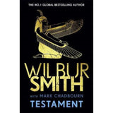 Wilbur Smith Testament hardback book (British brand)