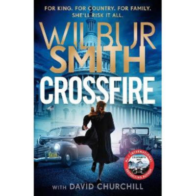Wilbur Smith Crossfire paperback book, imported from the UK