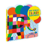 Elmer My First Birthday board book by David McKee (British brand)