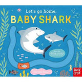 Let's Go Home Baby Shark interactive board book, UK version
