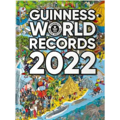 Guinness World Records 2022 hardback book - British product
