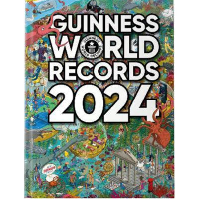 Guinness World Records 2024 hardback book - British product