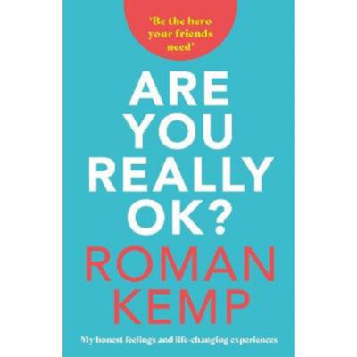Roman Kemp Are You Really OK hardback book (British brand)