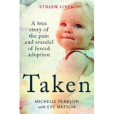 Taken Michelle Pearson paperback book, UK version