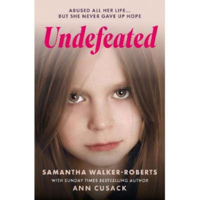 Paperback book Undefeated Samantha Walker-Roberts, UK version
