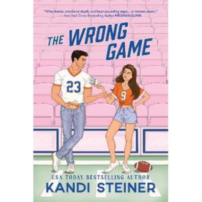 Kandi Steiner paperback Wrong Game book, imported from the UK