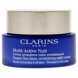 Clarins MultiActive Night Cream Normal Dry Skin 51ml, imported from the UK