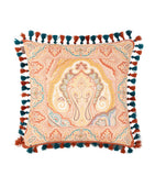 Etro Hoa cushion tassel trim 45cm, imported from the UK