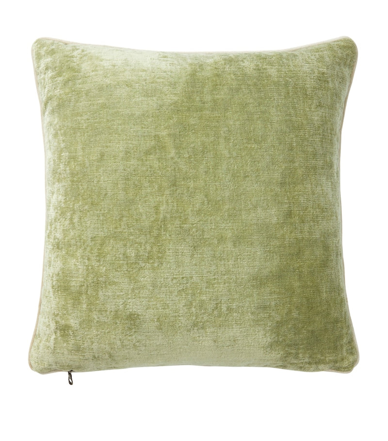 Yves Delorme Orphéo square cushion cover 45cm, imported from the UK