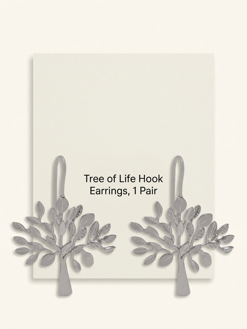 Mulberry Tree Drop Earrings sterling silver jewellery (British brand)
