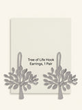 Mulberry Tree Drop Earrings sterling silver jewellery (British brand)