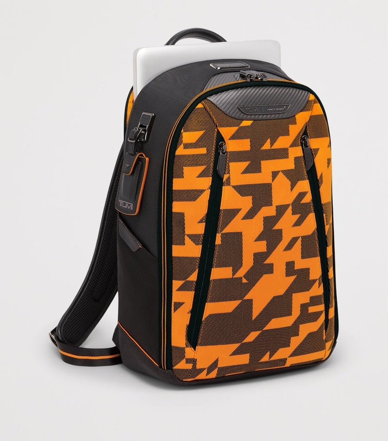 Tumi McLaren Velocity backpack with carbon fibre accents, UK version