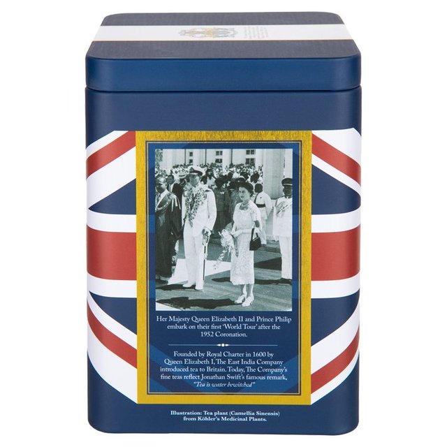The East India Company Royal Flush Black Loose Leaf Tea Caddy   100g GOODS M&S