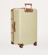Harrods 80cm 3-Wheeled Check-in Suitcase Trunk with Compartmentalised Interior- Buy online at McGrocer