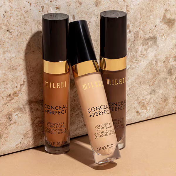 Milani Long Wear Concealer 150 Natural Sand 5ml, imported from the UK