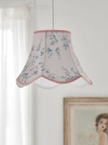 Shabby Chic pink Chloe cotton lampshade 40cm (British brand)