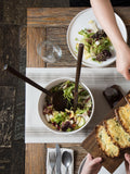 Artisan Street brown wooden salad servers (British brand)