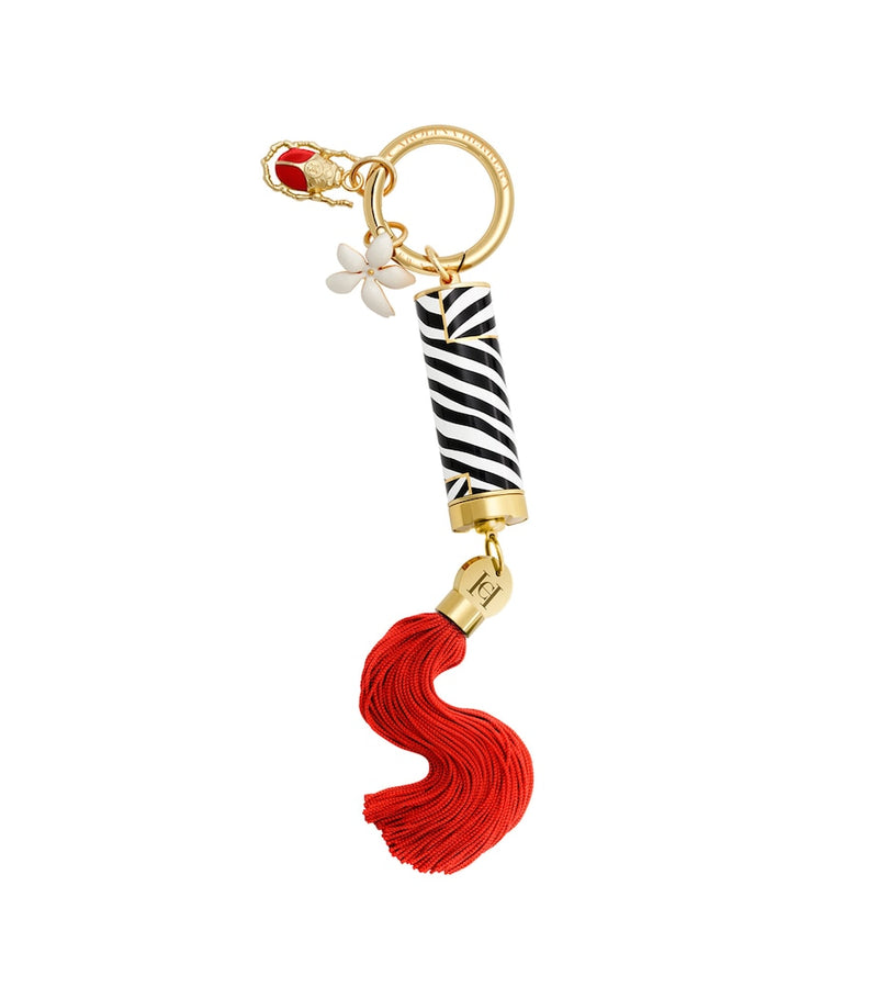 Carolina Herrera lipstick case with tassel charm - British product