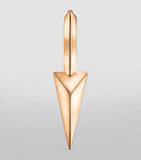Maria Tash faceted spike hoop earring 6.5mm - British product