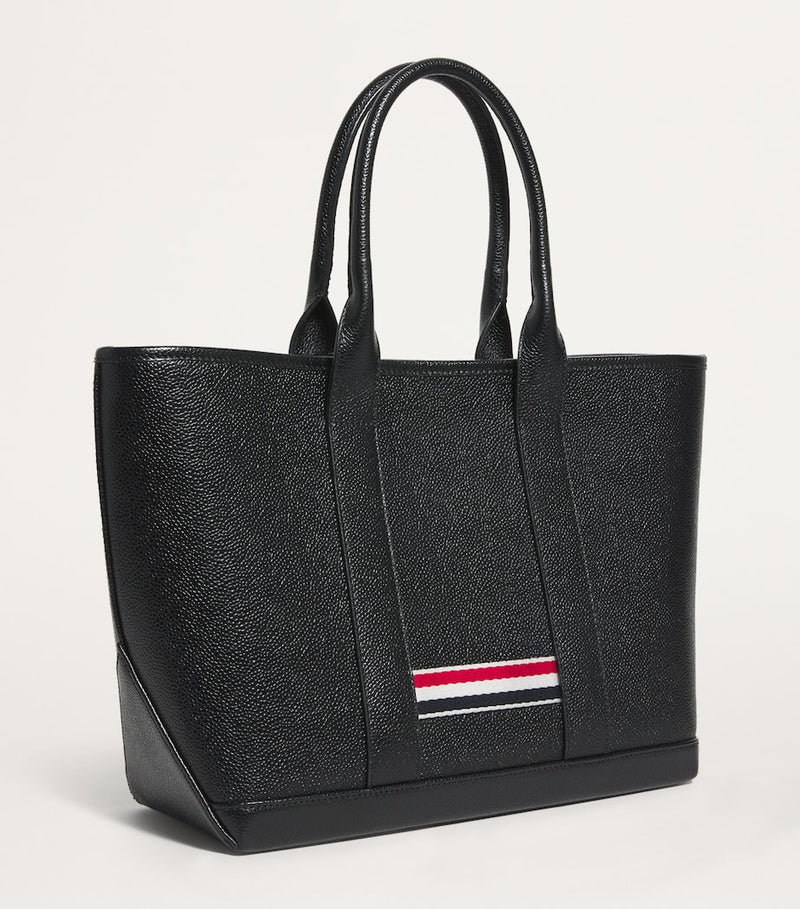 Thom Browne small leather tool tote bag (British brand)