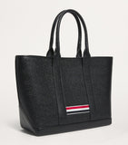 Thom Browne small leather tool tote bag (British brand)