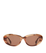 Harrods Max Mara Acetate Oval Sunglasses- Buy online at McGrocer