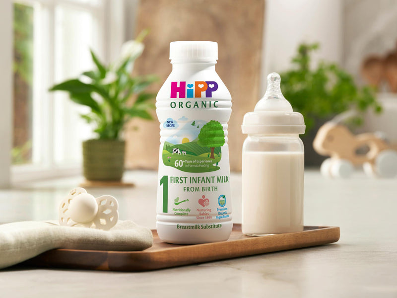 HiPP Organic first infant milk ready to feed 470ml (British brand)