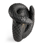 Lladró porcelain snake clock, UK version